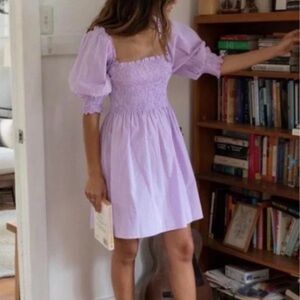 Hill House Athena Nap Dress Pink Gingham